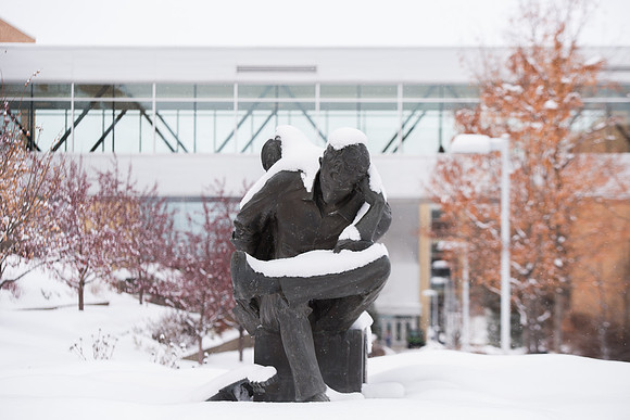 BYU-Idaho Campus during Winter Semester