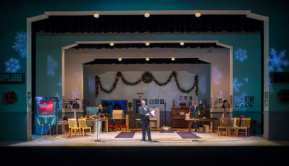 It's a Wonderful Life: A Live Radio Play, comes to life on stage at the Snow Drama Theater at BYU-Idaho.  It was written by Joe Landry and directed by Roger Merrill.