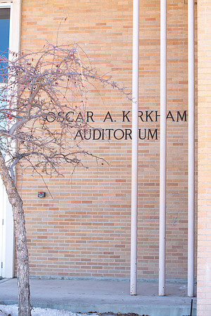 Photo documentation of the Oscar A. Kirkham building before it is taken down. March 2019