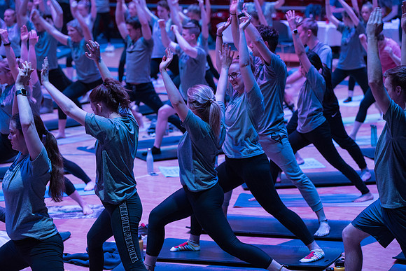BYU-Idaho Yogathon. Winter Semester