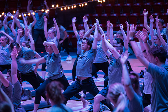 BYU-Idaho Yogathon. Winter Semester
