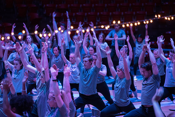BYU-Idaho Yogathon. Winter Semester