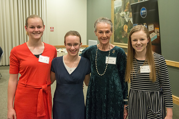 Eliza R Snow Society Evening of Honors recognizes Patricia Dienhart for her excellence in the arts for her lifelong talent and contribution to the art of Ballet.