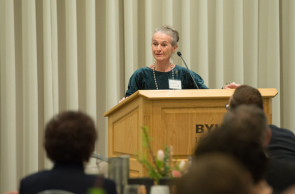 Eliza R Snow Society Evening of Honors recognizes Patricia Dienhart for her excellence in the arts for her lifelong talent and contribution to the art of Ballet.