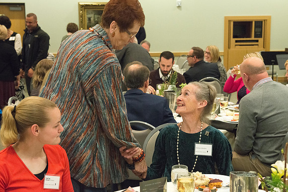 Eliza R Snow Society Evening of Honors recognizes Patricia Dienhart for her excellence in the arts for her lifelong talent and contribution to the art of Ballet.