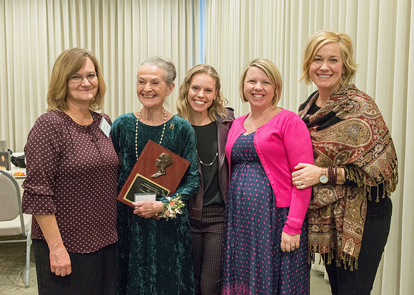 Eliza R Snow Society Evening of Honors recognizes Patricia Dienhart for her excellence in the arts for her lifelong talent and contribution to the art of Ballet.