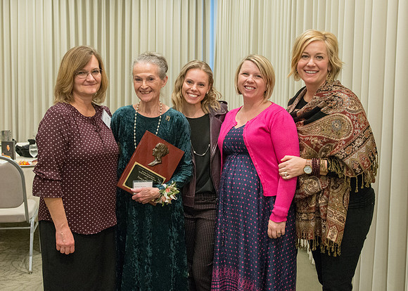 Eliza R Snow Society Evening of Honors recognizes Patricia Dienhart for her excellence in the arts for her lifelong talent and contribution to the art of Ballet.