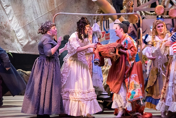 Department of Music, the Department of Theatre and Dance collaborate in a storytelling adventure on the high seas. They performs the drama The Pirates of Penzance.