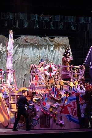 Department of Music, the Department of Theatre and Dance collaborate in a storytelling adventure on the high seas. They performs the drama The Pirates of Penzance.