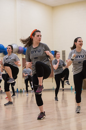 BYU-Idaho Wellness Classes. Kickboxing. Winter Semester