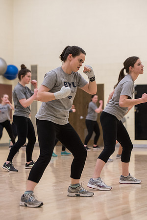 BYU-Idaho Wellness Classes. Kickboxing. Winter Semester
