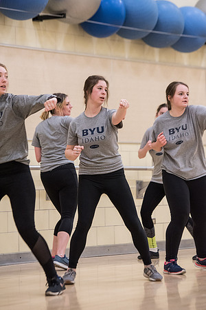 BYU-Idaho Wellness Classes. Kickboxing. Winter Semester