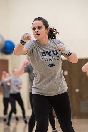 BYU-Idaho Wellness Classes. Kickboxing. Winter Semester