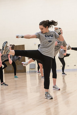BYU-Idaho Wellness Classes. Kickboxing. Winter Semester