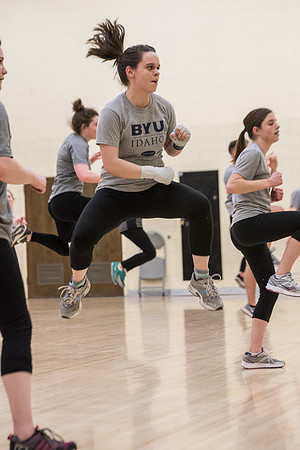 BYU-Idaho Wellness Classes. Kickboxing. Winter Semester