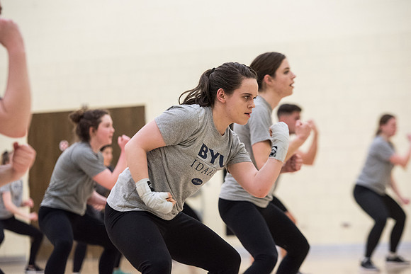 BYU-Idaho Wellness Classes. Kickboxing. Winter Semester