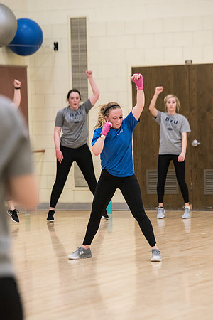 BYU-Idaho Wellness Classes. Kickboxing. Winter Semester