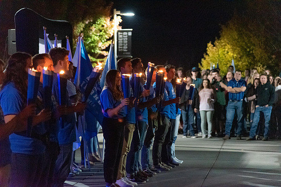 Torch Lighting Ceremony - Oct 2021
