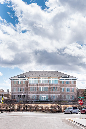 View of the Spori from College Ave. March 2019