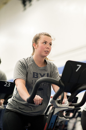 Cycling Calss is one of the fitness calss hold at the Hart Fitness Center.