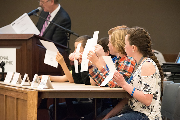 Geography Bee--March 2019