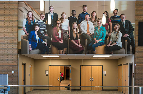 Legacy Hall in the Manwaring Center received some additional art work creating a lasting tribute to the ongoing Sprit of Ricks here at BYU-Idaho.  Two new show cases were added to Legacy Hall to pay t