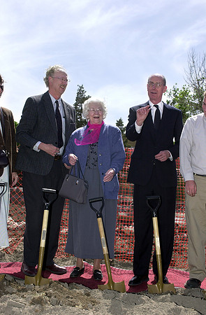 Spori Groundbreaking - May 2001