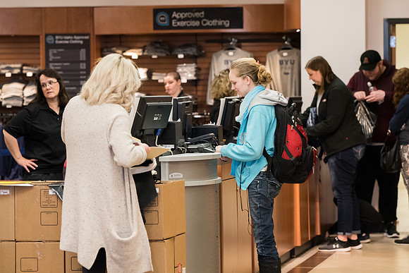 BYU-Idaho Students back to school for Spring Semester