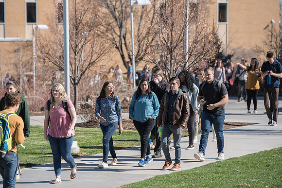 BYU-Idaho Students back to school for Spring Semester