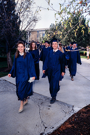 Graduates at processional