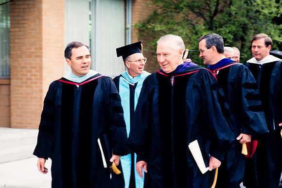 President Bennion and President Faust