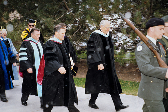 Elder Perry and President Bennion