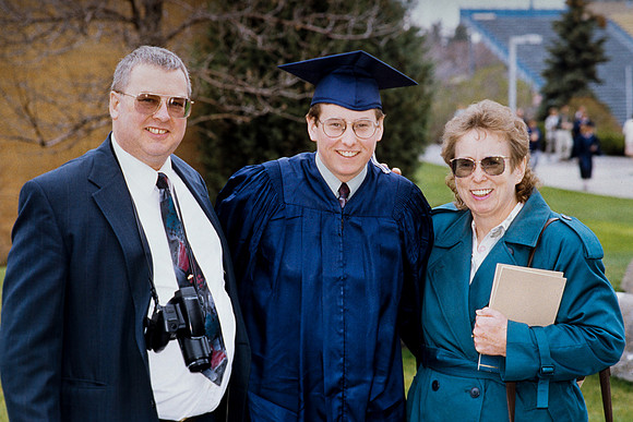 Steve Griffart and parents