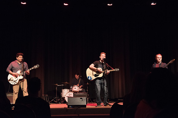 Brigham Young University - Idaho students gather on the First Friday after the start of the April 2019 semester. They participate in country and Latin dancing, performances, bowling, and other events