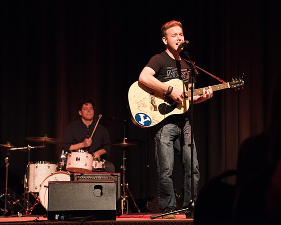 Brigham Young University - Idaho students gather on the First Friday after the start of the April 2019 semester. They participate in country and Latin dancing, performances, bowling, and other events