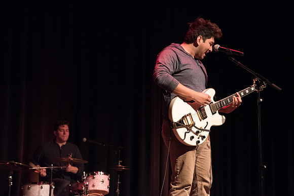 Brigham Young University - Idaho students gather on the First Friday after the start of the April 2019 semester. They participate in country and Latin dancing, performances, bowling, and other events