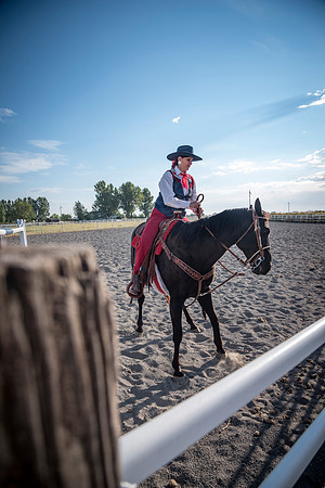 Julie Lee is an Americana horseback rider and has been affiliated with teaching at BYU-Idaho.