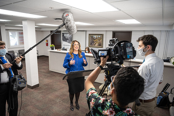 Amy LaBaugh reviews the various measures put in place to help reduce the spread of COVID-19 on campus.