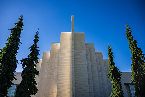 BYUI campus during summer