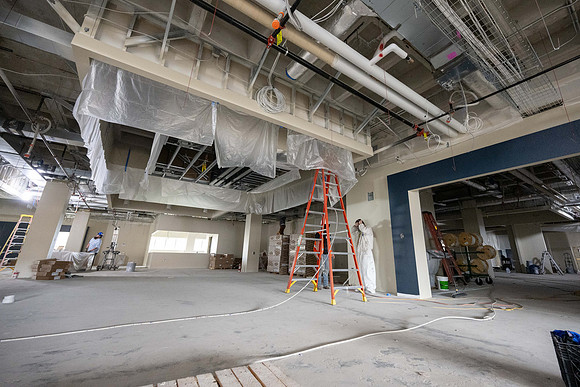 McKay Library Construction Update - Apr 2025