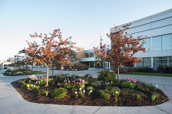 The Manwaring Student Center on BYU-Idaho campus, Spring Semester.