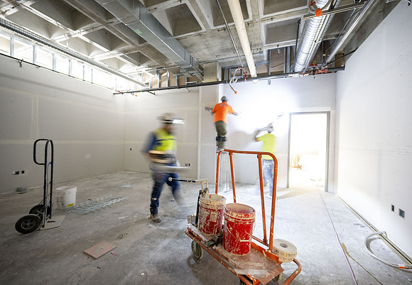 McKay Library Construction Update - Apr 2025