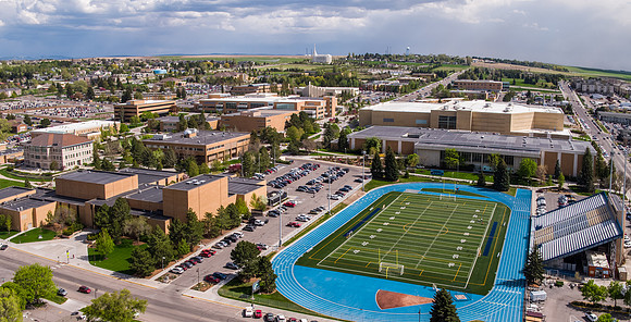 Aerial photo of BYU-Idaho Campus - May 2019