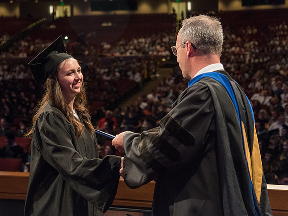 BYU-Idaho graduation, Spring Semester, 2019.
