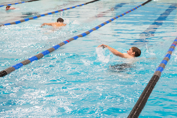 BYUI students and community members participate in a triathalon around campus.