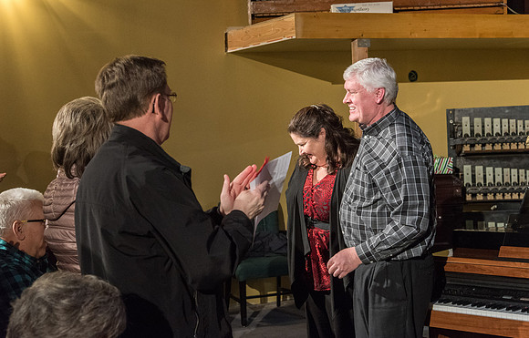 University Relations Christmas Party at Jim Clark's Magical Music Barn.