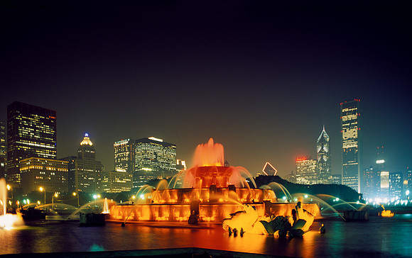 Chicago Fountain - Aug 1995