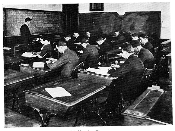 Ricks Academy Bookeeping Class 1924