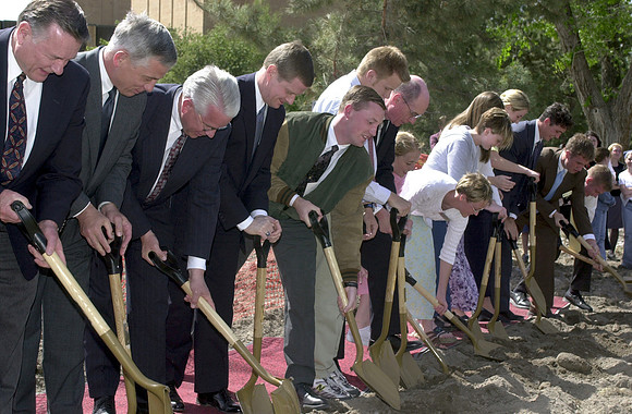 Spori Groundbreaking - May 2001