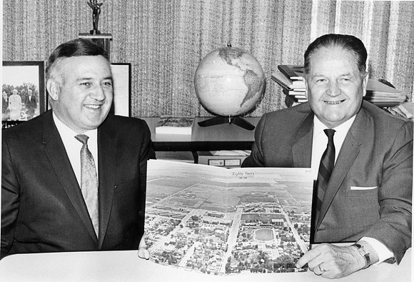 John L. Clarke served as President of Ricks College from 1944 to 1971.